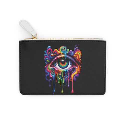 Chromavision Psychedelic Eye Mini Clutch Bag