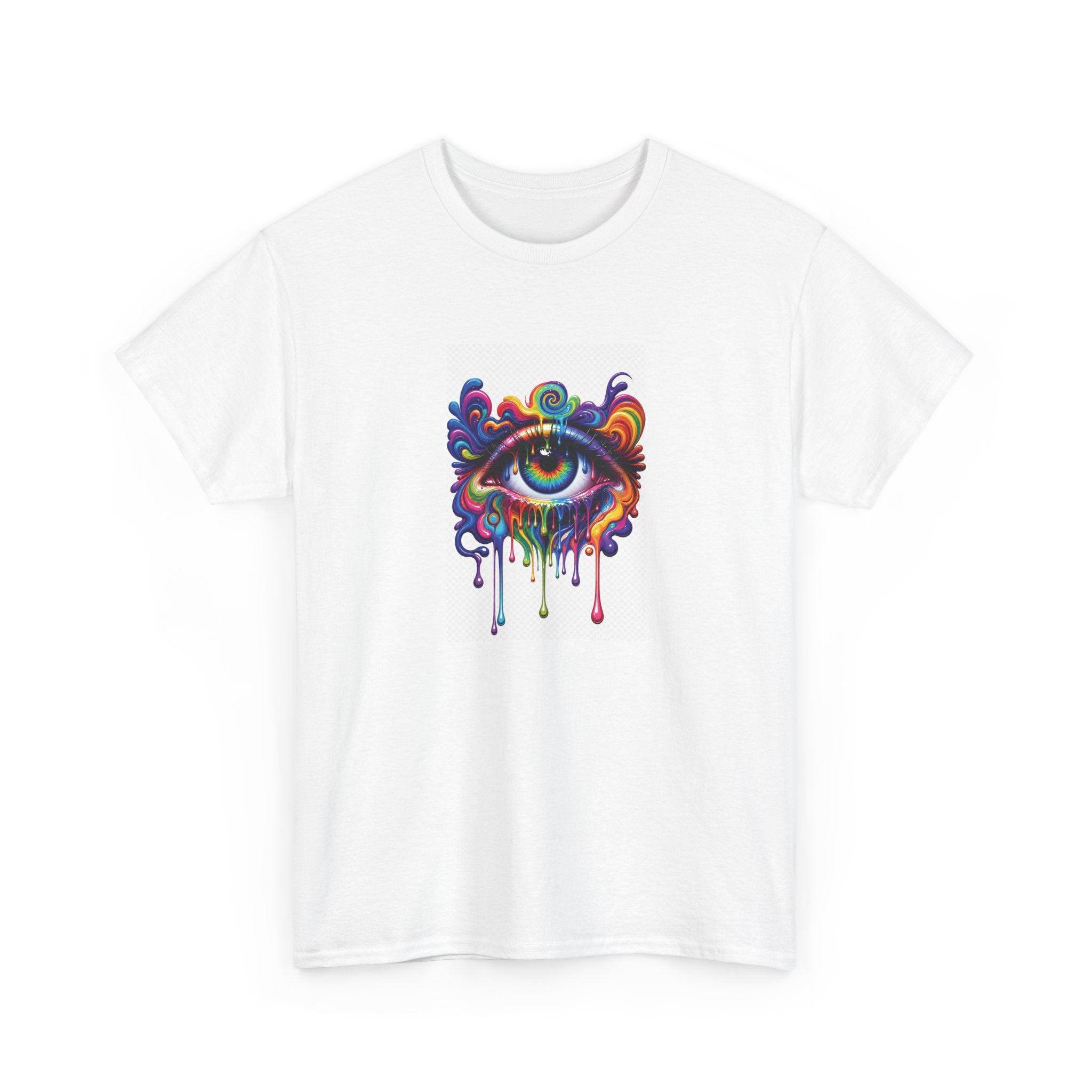 Chromavision Rainbow Eye Drip Graphic Tee