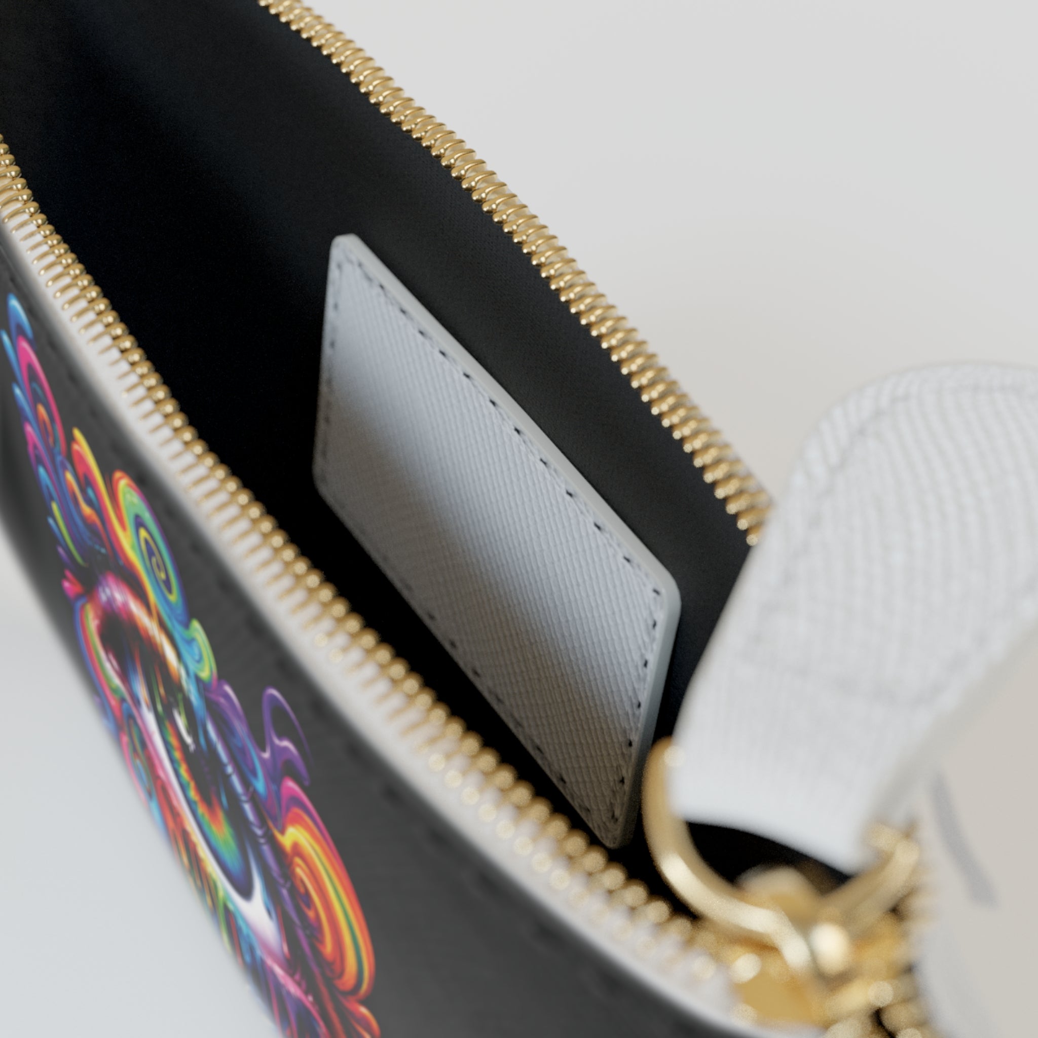 Chromavision Psychedelic Eye Mini Clutch Bag