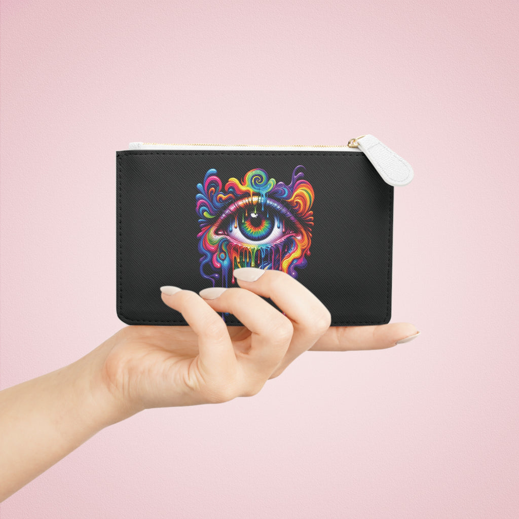 Chromavision Psychedelic Eye Mini Clutch Bag
