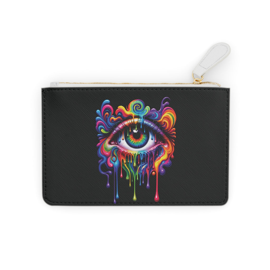 Chromavision Psychedelic Eye Mini Clutch Bag