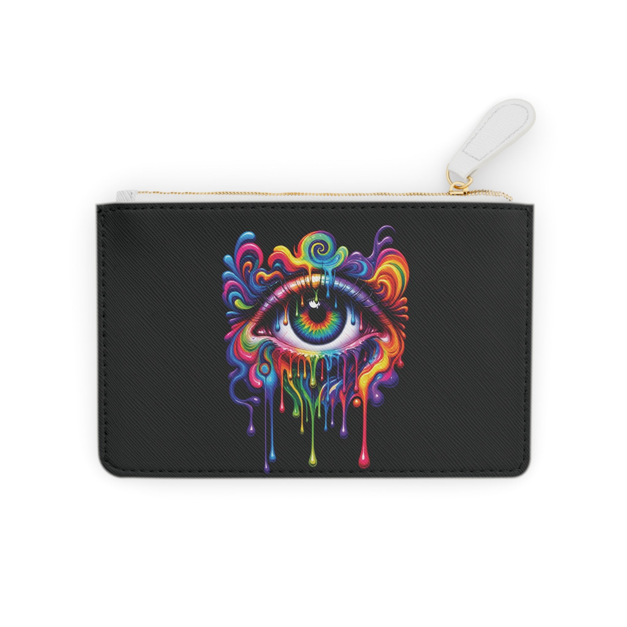 Chromavision Psychedelic Eye Mini Clutch Bag