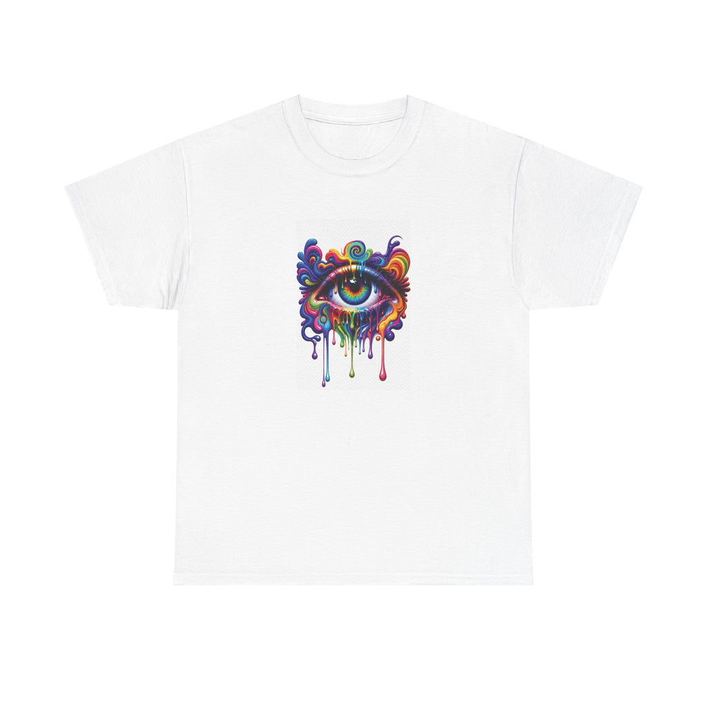 Chromavision Rainbow Eye Drip Graphic Tee