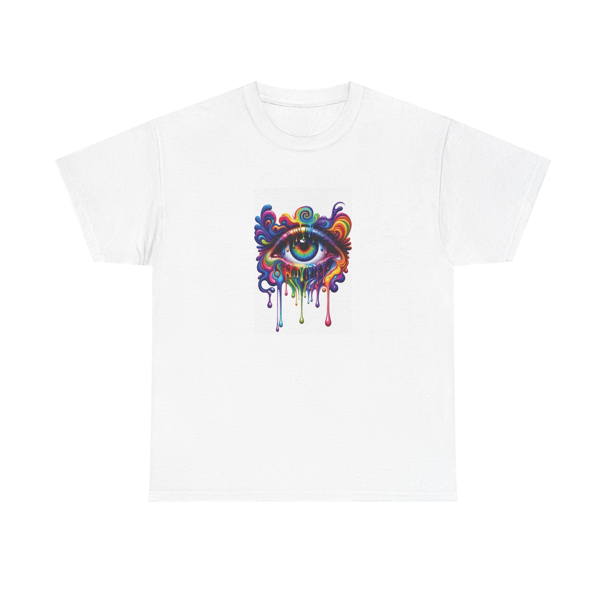 Chromavision Rainbow Eye Drip Graphic Tee